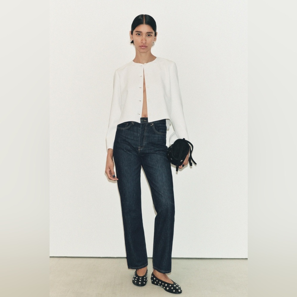 BUTTONED JACKET ZW COLLECTION